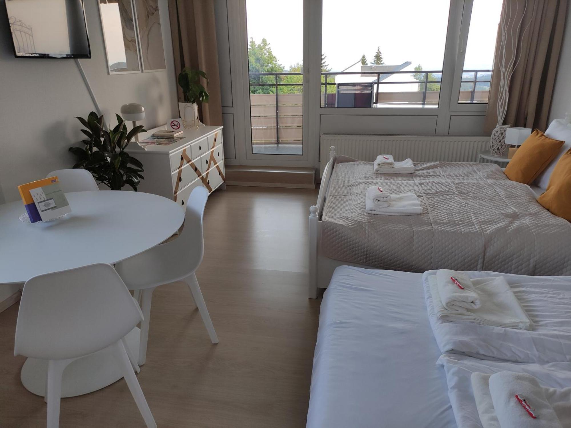 Pools, Sauna Und Balkon Mit Panoramablick Sankt Englmar Dış mekan fotoğraf