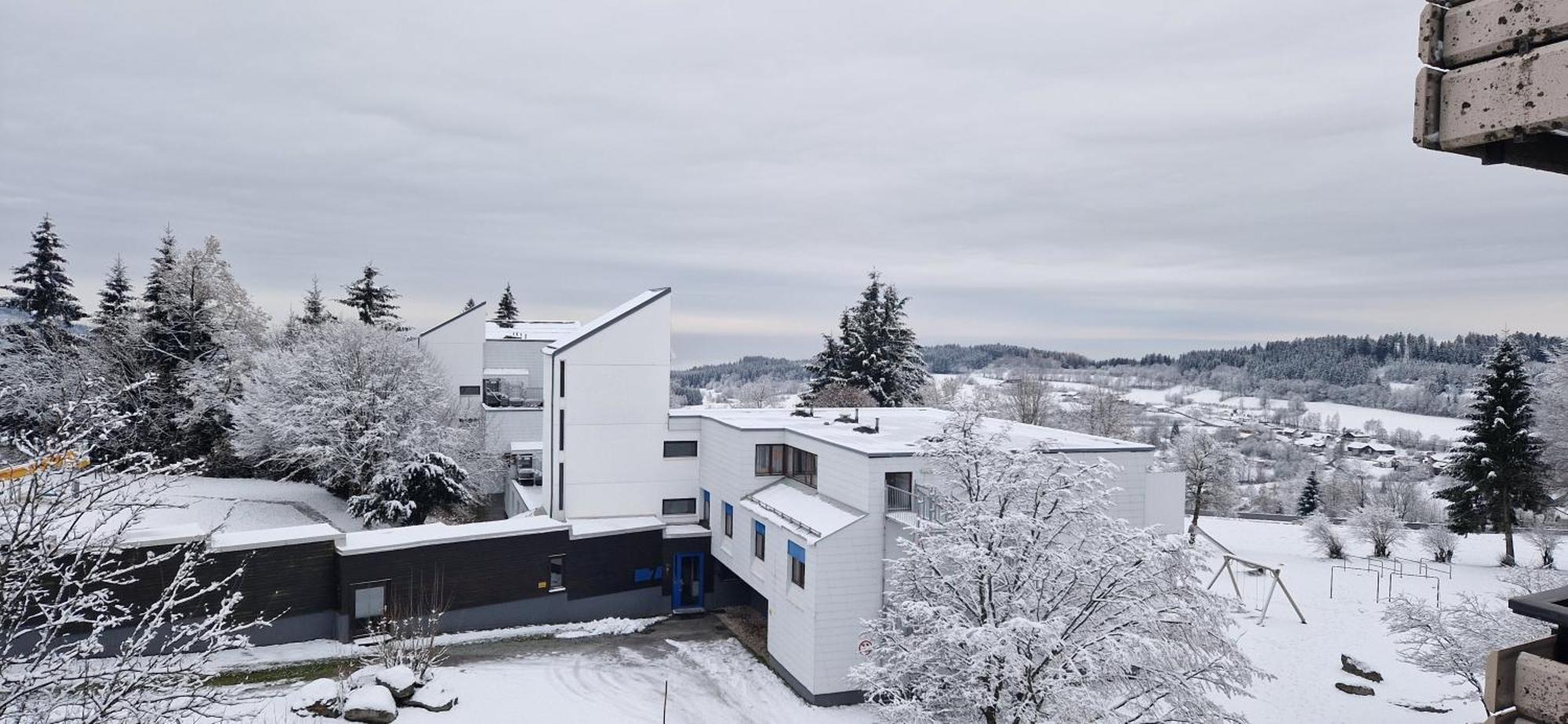 Pools, Sauna Und Balkon Mit Panoramablick Sankt Englmar Dış mekan fotoğraf